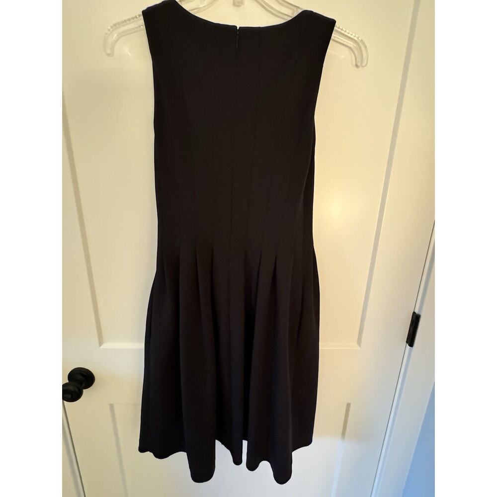 Calvin Klein Women’s Black Sleeveless Lined Dress Measures Sz Medium Preowned - Picture 4 of 8